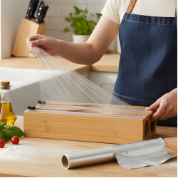 Dual Wooden Foil Dispenser